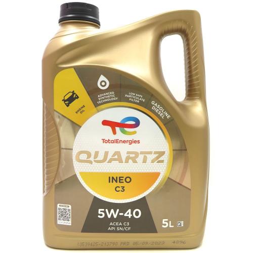 5 Liter Total Quartz Ineo C3 5W-40